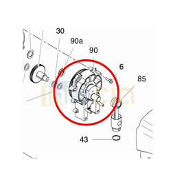 Caixa De Transmisso Pro Connect HSG MARK V Pro Contractor - 287295 Graco Original